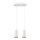SLV 1006434 Asto Tube Pendelleuchte GU10 Pendellänge 250 cm 2x max. 10 W weiß