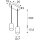 SLV 1006434 Asto Tube Pendelleuchte GU10 Pendellänge 250 cm 2x max. 10 W weiß