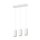 SLV 1006436 Asto Tube Pendelleuchte GU10 Pendellänge 250 cm 3x max. 10 W weiß