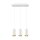 SLV 1006436 Asto Tube Pendelleuchte GU10 Pendellänge 250 cm 3x max. 10 W weiß