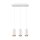 SLV 1006436 Asto Tube Pendelleuchte GU10 Pendellänge 250 cm 3x max. 10 W weiß