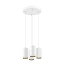 SLV 1006438 Asto Tube Pendelleuchte GU10 Pendellänge 250 cm 4x max. 10 W weiß