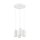 SLV 1006438 Asto Tube Pendelleuchte GU10 Pendellänge 250 cm 4x max. 10 W weiß