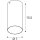 SLV 1006440 Asto Tube Deckenaufbauleuchte zylindrisch GU10 1x max. 10 W weiß