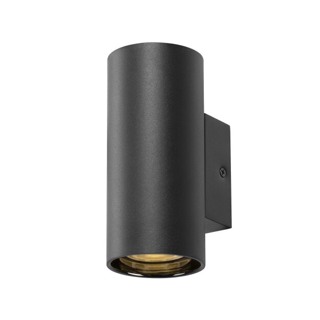 SLV 1006441 Asto Tube Wandaufbauleuchte zylindrisch GU10 1x max. 10 W schwarz