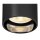 SLV 1006443 Asto Tube Wandaufbauleuchte zylindrisch GU10 2x max. 10 W schwarz