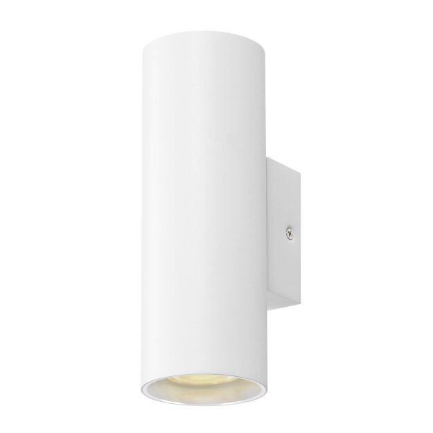 SLV 1006444 Asto Tube Wandaufbauleuchte zylindrisch GU10 2x max. 10 W weiß
