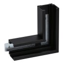SLV 1006575 L-Verbinder mechanisch 48V Track für Aufbauschiene standard links schwarz