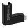 SLV 1006575 L-Verbinder mechanisch 48V Track für Aufbauschiene standard links schwarz