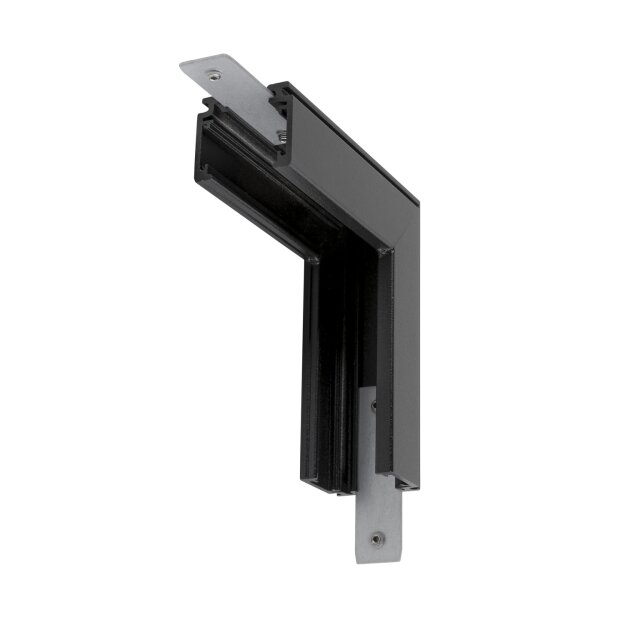 SLV 1006579 L-Verbinder mechanisch 48V Track für Aufbauschiene standard Stereo schwarz