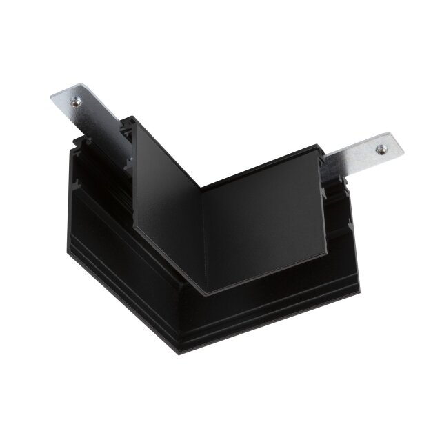 SLV 1006581 L-Verbinder 48V Track für Aufbauschiene tief links schwarz