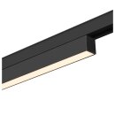 SLV 1006617 In-Line 22 48V Track opal Dali Spot schwarz / schwarz 7.3W 570lm 3000K CRI90 95°