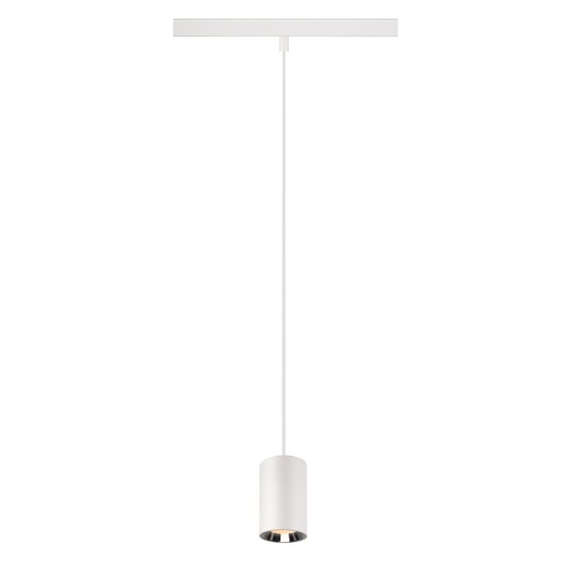 SLV 1006770 Numinos XS 48V Track Dali Pendelleuchte weiß / chrom 8.7W 670lm 2700K CRI90 20°