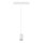 SLV 1006770 Numinos XS 48V Track Dali Pendelleuchte weiß / chrom 8.7W 670lm 2700K CRI90 20°