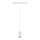SLV 1006794 Numinos XS 48V Track Dali Pendelleuchte weiß / chrom 8.7W 720lm 3000K CRI90 55°