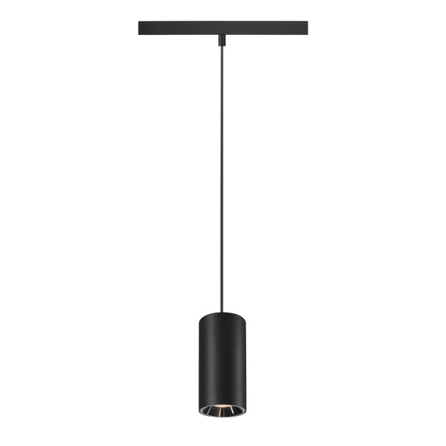 SLV 1006815 Numinos S 48V Track Dali Pendelleuchte schwarz / chrom 16W 960lm 2700K CRI90 20°