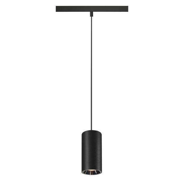 SLV 1006821 Numinos S 48V Track Dali Pendelleuchte schwarz / chrom 16W 980lm 2700K CRI90 55°