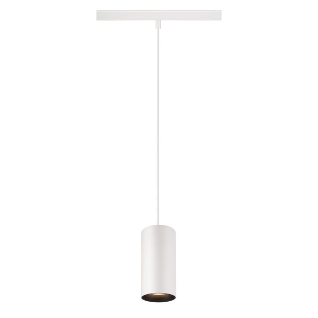 SLV 1006825 Numinos S 48V Track Dali Pendelleuchte weiß / schwarz 16W 970lm 2700K CRI90 40°
