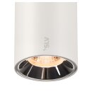 SLV 1006827 Numinos S 48V Track Dali Pendelleuchte weiß / chrom 16W 1000lm 2700K CRI90 40°
