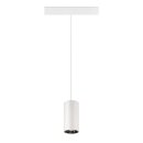 SLV 1006830 Numinos S 48V Track Dali Pendelleuchte weiß / chrom 16W 980lm 2700K CRI90 55°