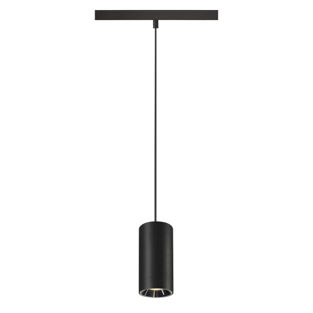 SLV 1006836 Numinos S 48V Track Dali Pendelleuchte schwarz / chrom 16W 1050lm 3000K CRI90 40°