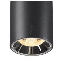 SLV 1006839 Numinos S 48V Track Dali Pendelleuchte schwarz / chrom 16W 1050lm 3000K CRI90 55°