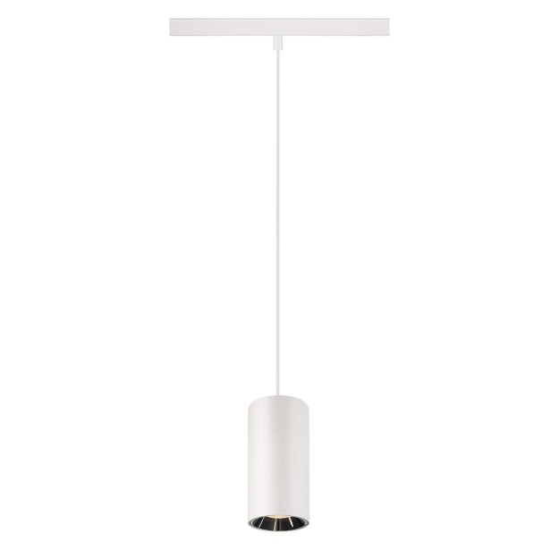 SLV 1006842 Numinos S 48V Track Dali Pendelleuchte weiß / chrom 16W 1050lm 3000K CRI90 20°