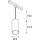 SLV 1006845 Numinos S 48V Track Dali Pendelleuchte weiß / chrom 16W 1050lm 3000K CRI90 40°