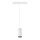 SLV 1006848 Numinos S 48V Track Dali Pendelleuchte weiß / chrom 16W 1050lm 3000K CRI90 55°