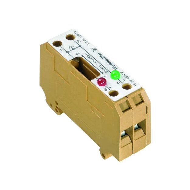 Weidmüller SAKE35LLD Erdleitertrennklemme SAKT E/35 2LD 60VAC 0197920000