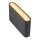 SLV 1007142 Oval 14 WL Wandaufbauleuchte 2700/3000K 6W schwarz