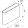 SLV 1007142 Oval 14 WL Wandaufbauleuchte 2700/3000K 6W schwarz