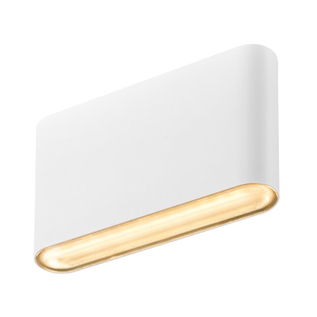 SLV 1007143 Oval 14 WL Wandaufbauleuchte 2700/3000K 6W weiß
