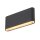 SLV 1007144 Oval 18 WL Wandaufbauleuchte 2700/3000K 10W schwarz