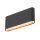 SLV 1007144 Oval 18 WL Wandaufbauleuchte 2700/3000K 10W schwarz