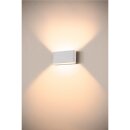 SLV 1007145 Oval 18 WL Wandaufbauleuchte 2700/3000K 10W weiß