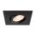 SLV 1007184 Universal Downlight Abdeckung für IP20 schwenkbar eckig schwarz