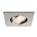SLV 1007186 Universal Downlight Abdeckung für IP20 schwenkbar eckig alu