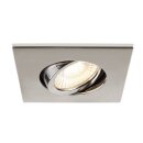 SLV 1007186 Universal Downlight Abdeckung für IP20 schwenkbar eckig alu