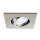 SLV 1007186 Universal Downlight Abdeckung für IP20 schwenkbar eckig alu