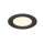 SLV 1007477 Downlight V 100 flache Abdeckung schwarz