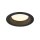 SLV 1007479 Downlight V 100 leicht versenkte Abdeckung schwarz