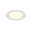 SLV 1007476 Downlight V 100 flache Abdeckung weiß