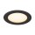 SLV 1007481 Downlight V 150 flache Abdeckung schwarz