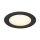 SLV 1007481 Downlight V 150 flache Abdeckung schwarz