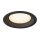 SLV 1007483 Downlight V 150 leicht versenkte Abdeckung schwarz