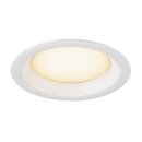 SLV 1007482 Downlight V 150 leicht versenkte Abdeckung weiß