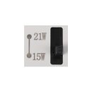SLV 1007510 Downlight V 200 15/21W 830/840 IP54