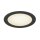 SLV 1007485 Downlight V 200 flache Abdeckung schwarz