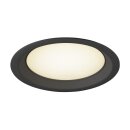 SLV 1007487 Downlight V 200 leicht versenkte Abdeckung schwarz